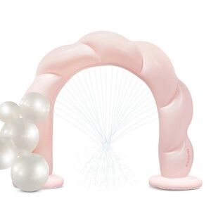 Inflatable Pink Arch with Balloons
